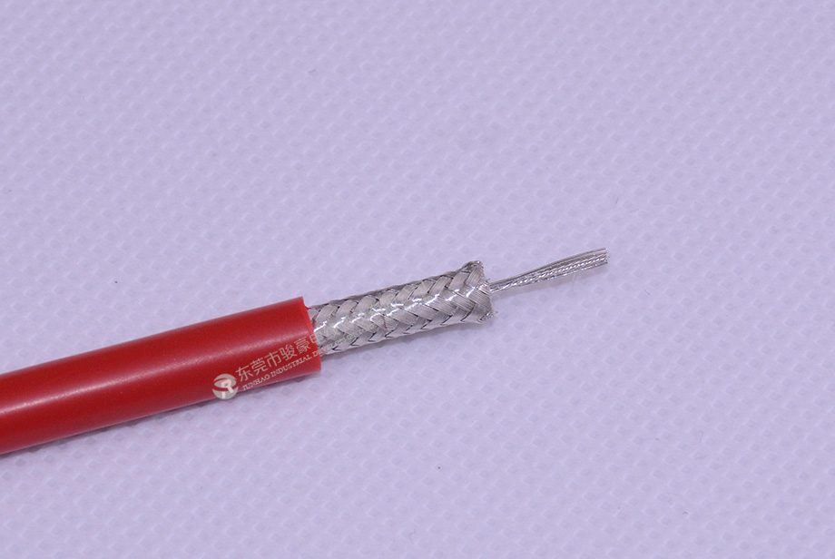 双绝缘硅胶编织屏障线产品图