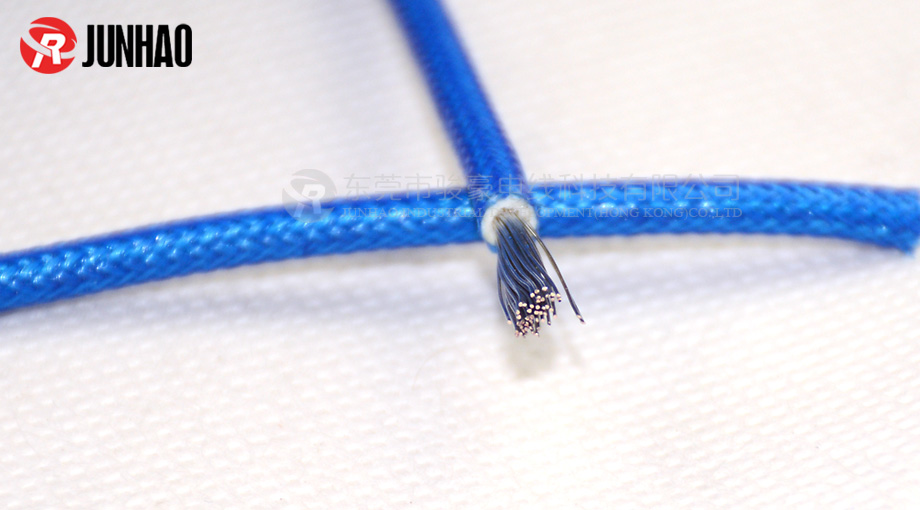 烘箱加热管毗连线2.5平方耐高温硅胶编织线产品图